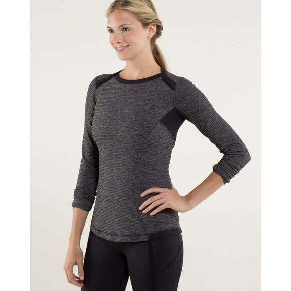 LULULEMON ATHLETICA Base Runner Long Sleeve Size 4 - Picture 2 of 9